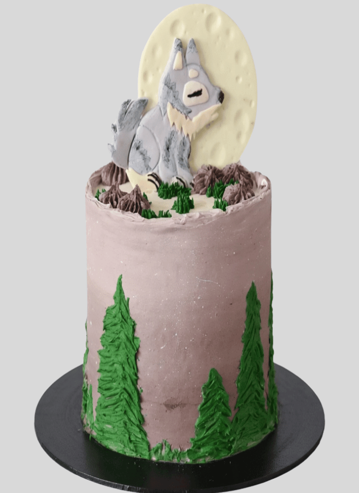 Captivating Wolf Cake