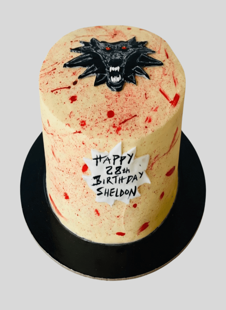 Charming Wolf Cake
