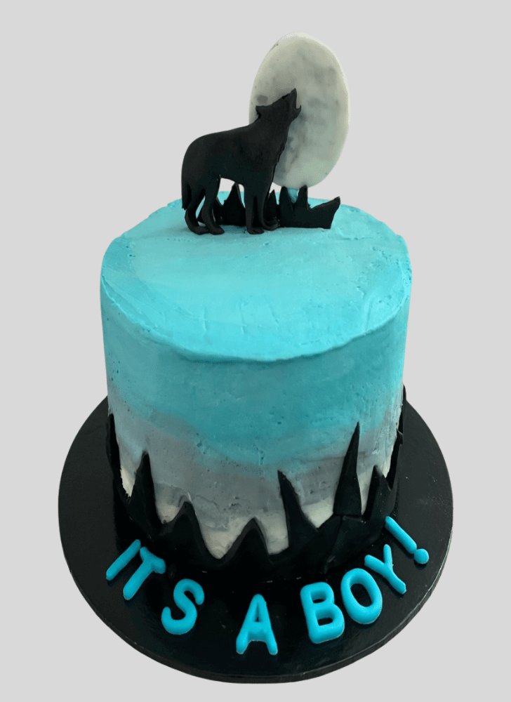 Delicate Wolf Cake