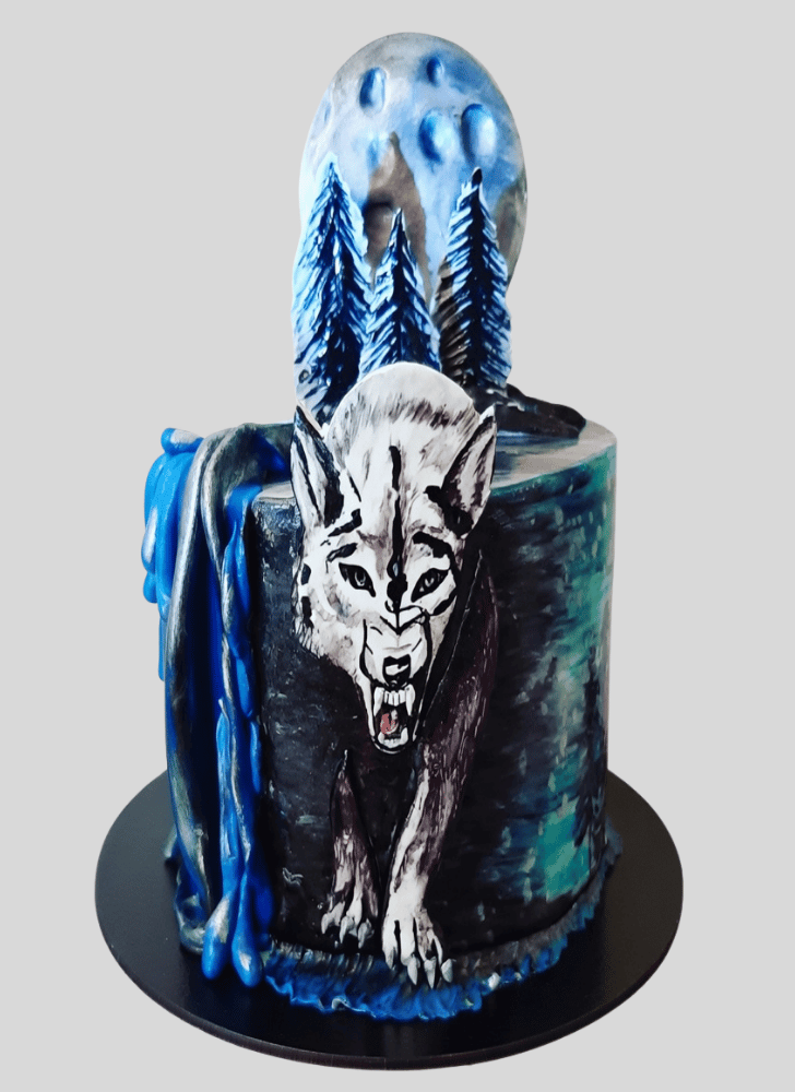 Good Looking Wolf Cake