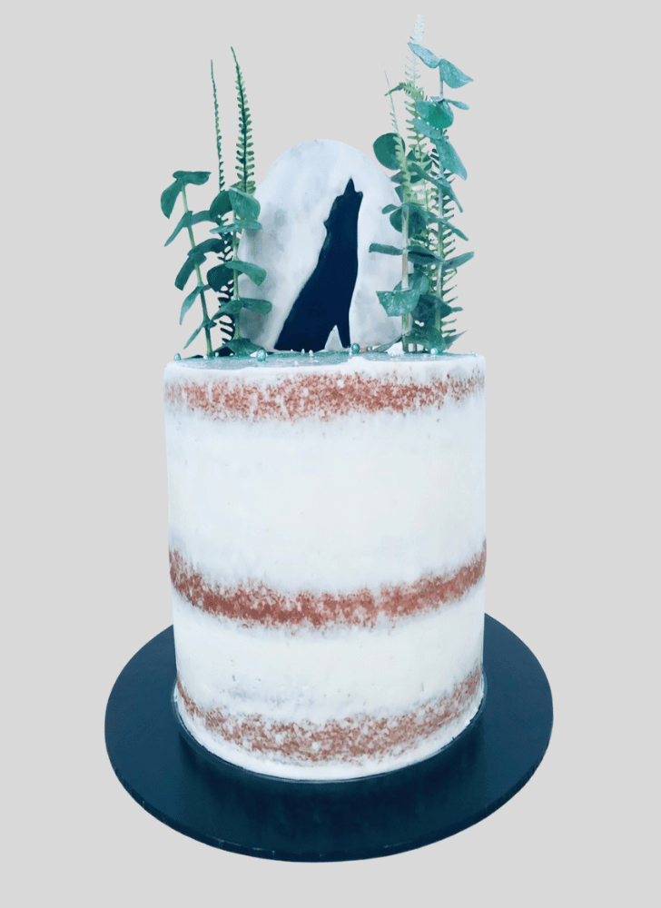 Graceful Wolf Cake