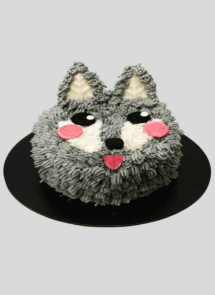 Handsome Wolf Cake