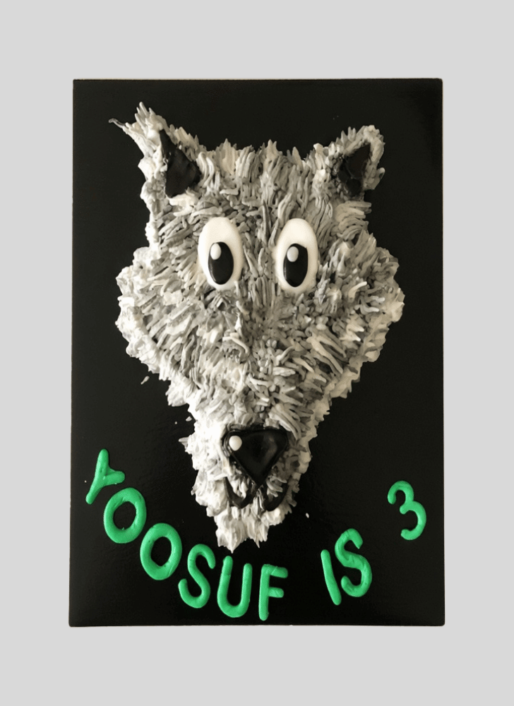 Superb Wolf Cake
