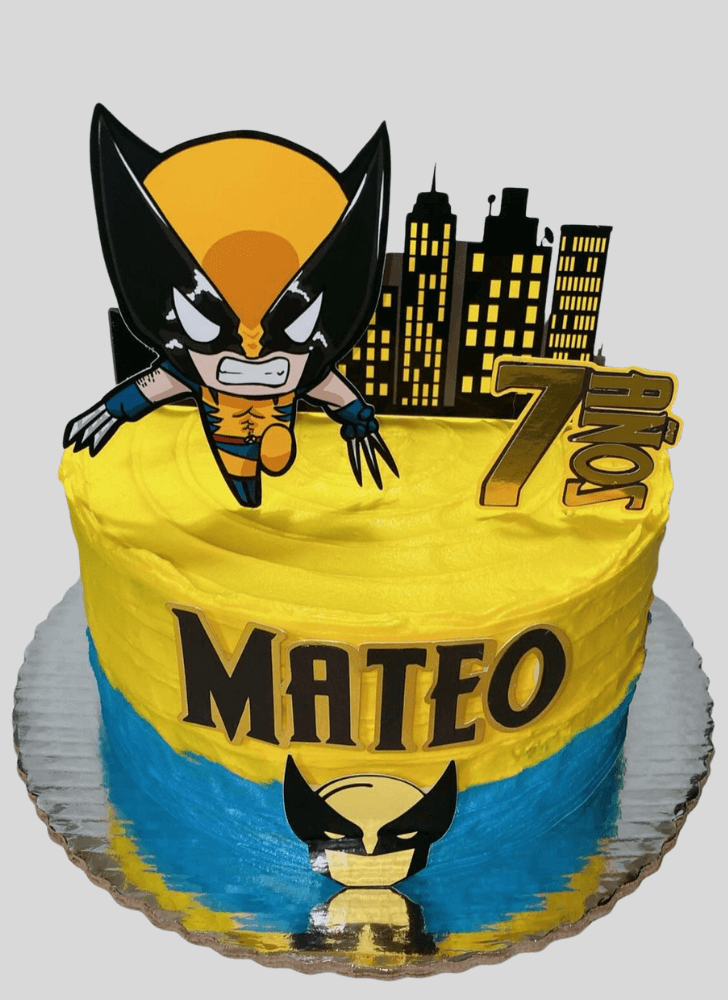 Beauteous Wolverine Cake