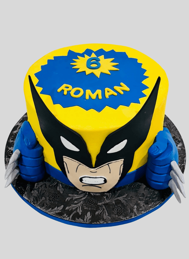Charming Wolverine Cake