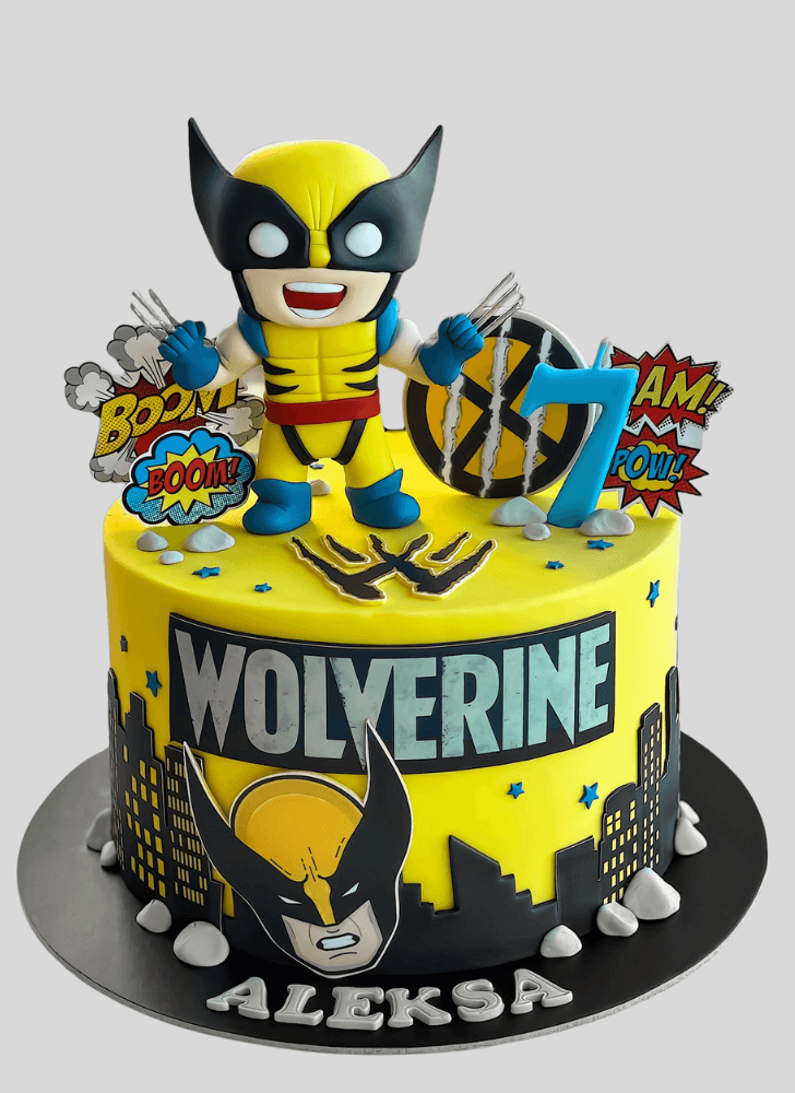 Classy Wolverine Cake