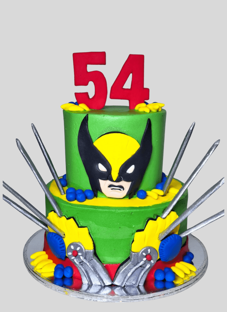Delicate Wolverine Cake