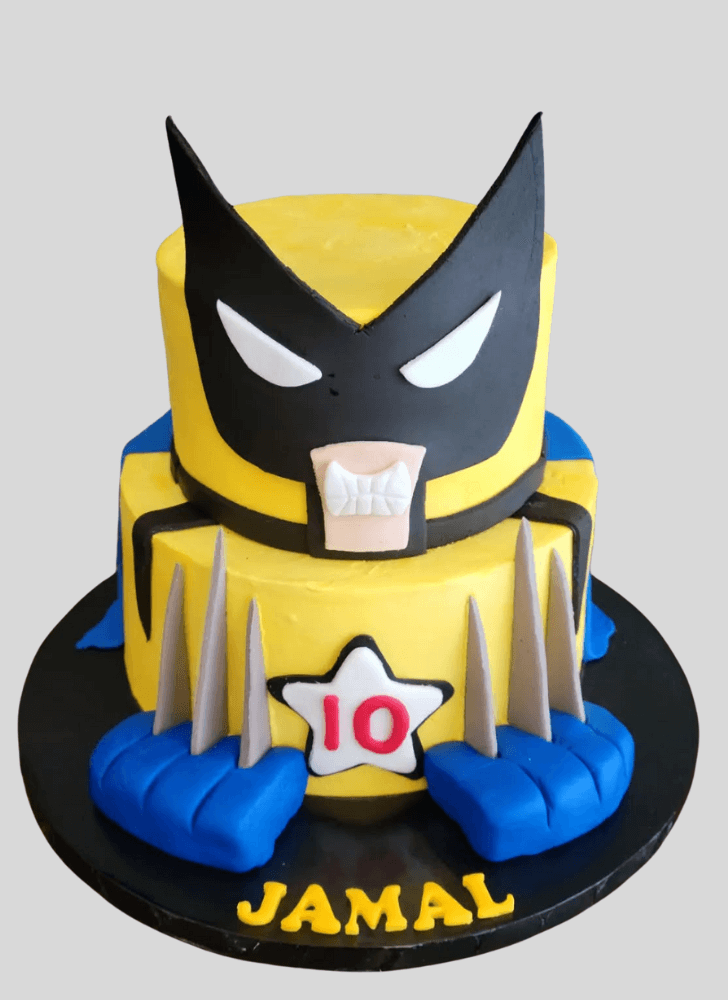 Elegant Wolverine Cake