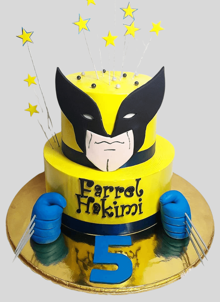 Enthralling Wolverine Cake