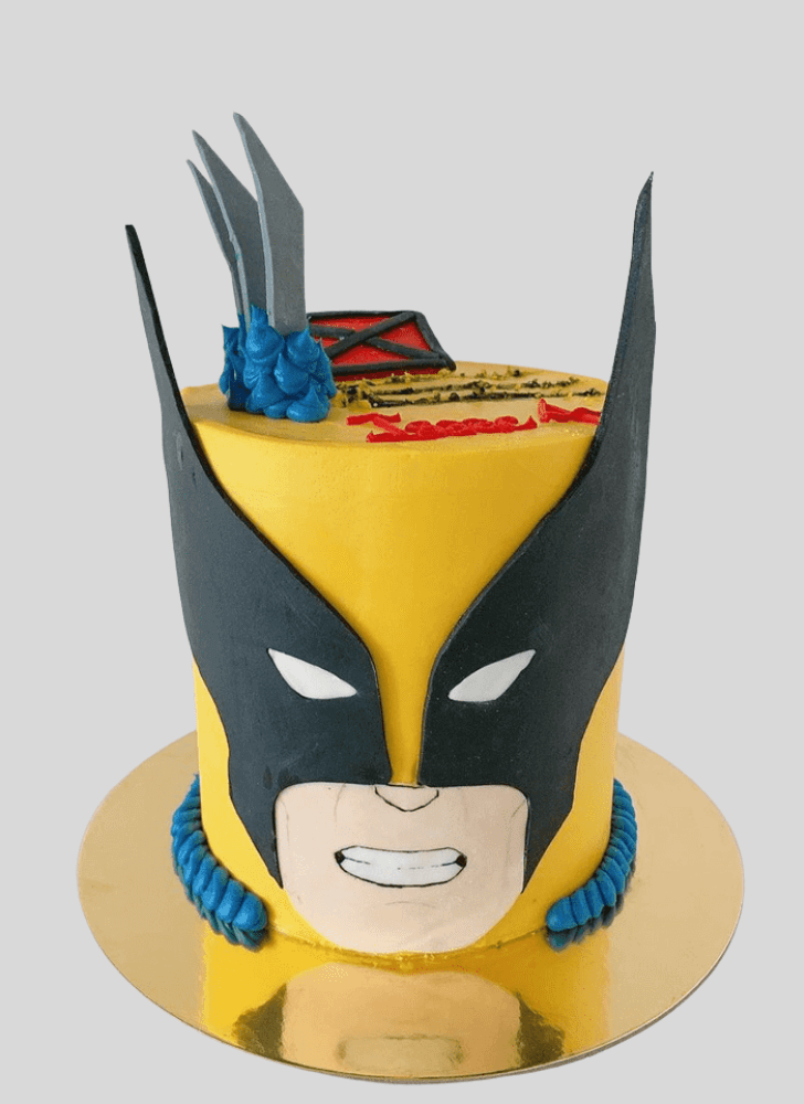 Handsome Wolverine Cake