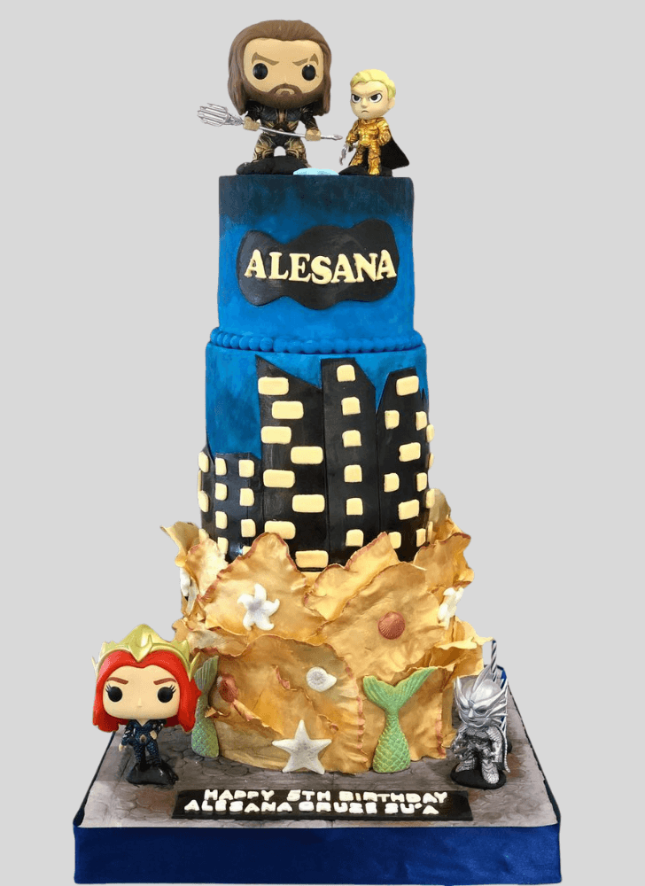 Divine Aquaman Cake
