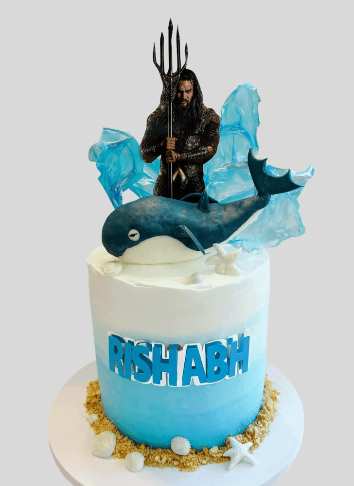 Fine Aquaman Cake
