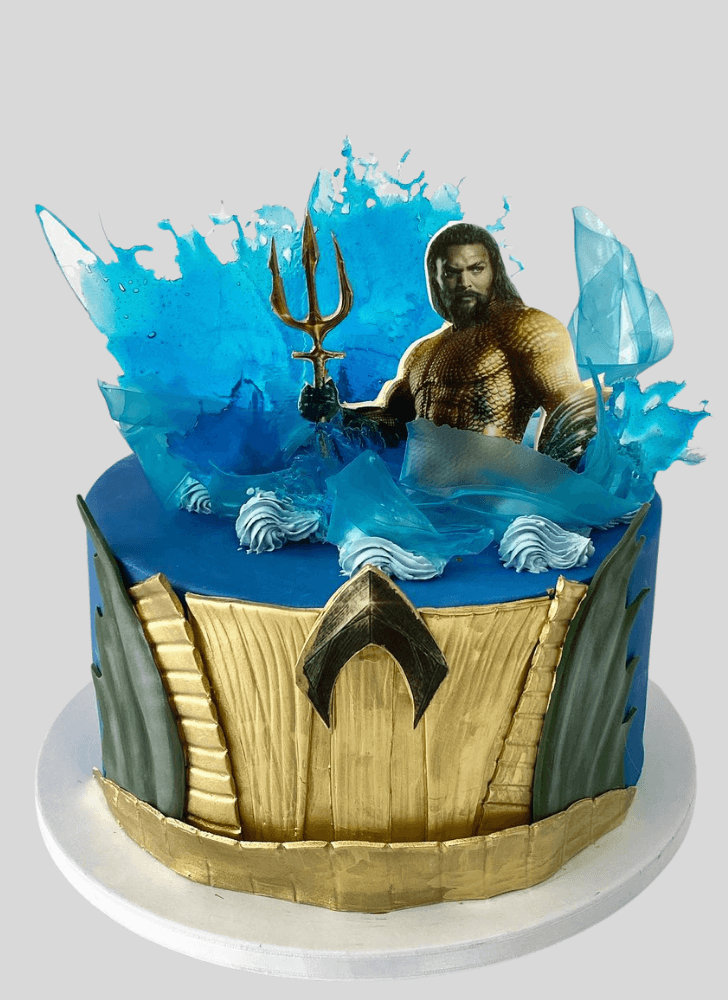 Ideal Aquaman Cake