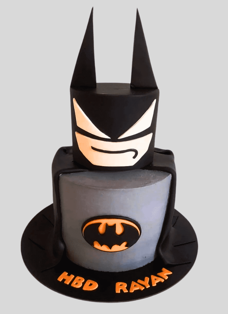 Alluring Batman Cake