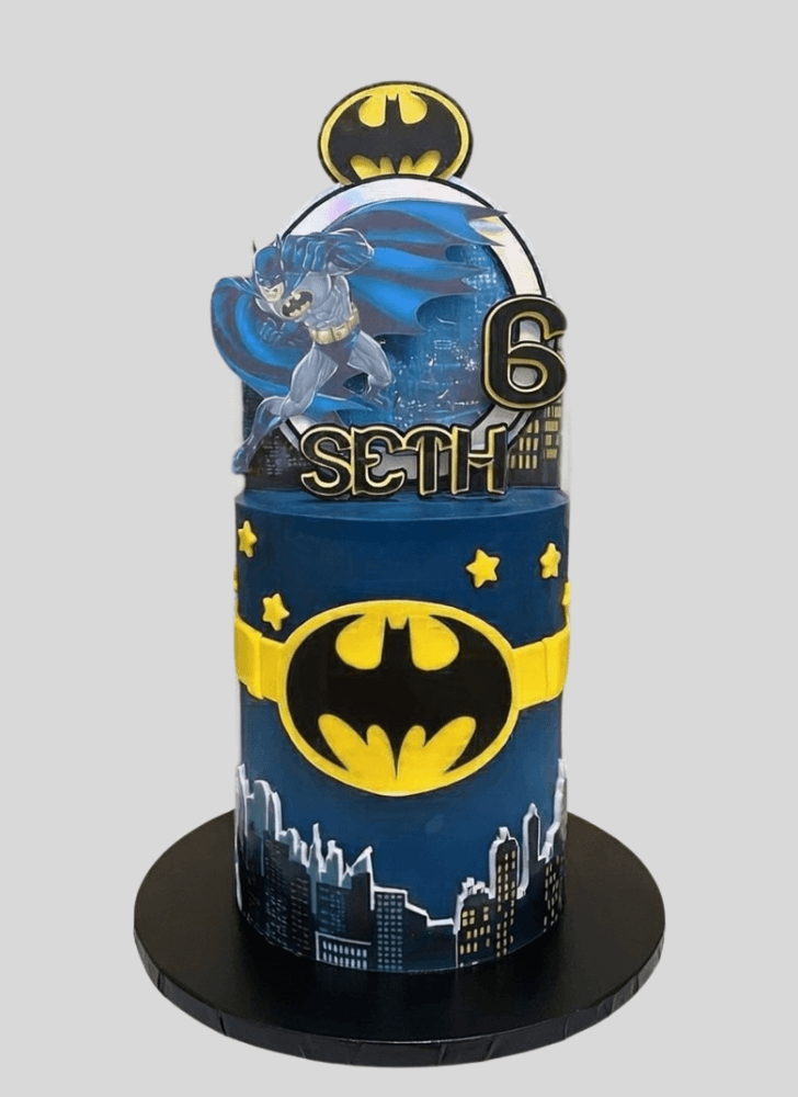 Appealing Batman Cake