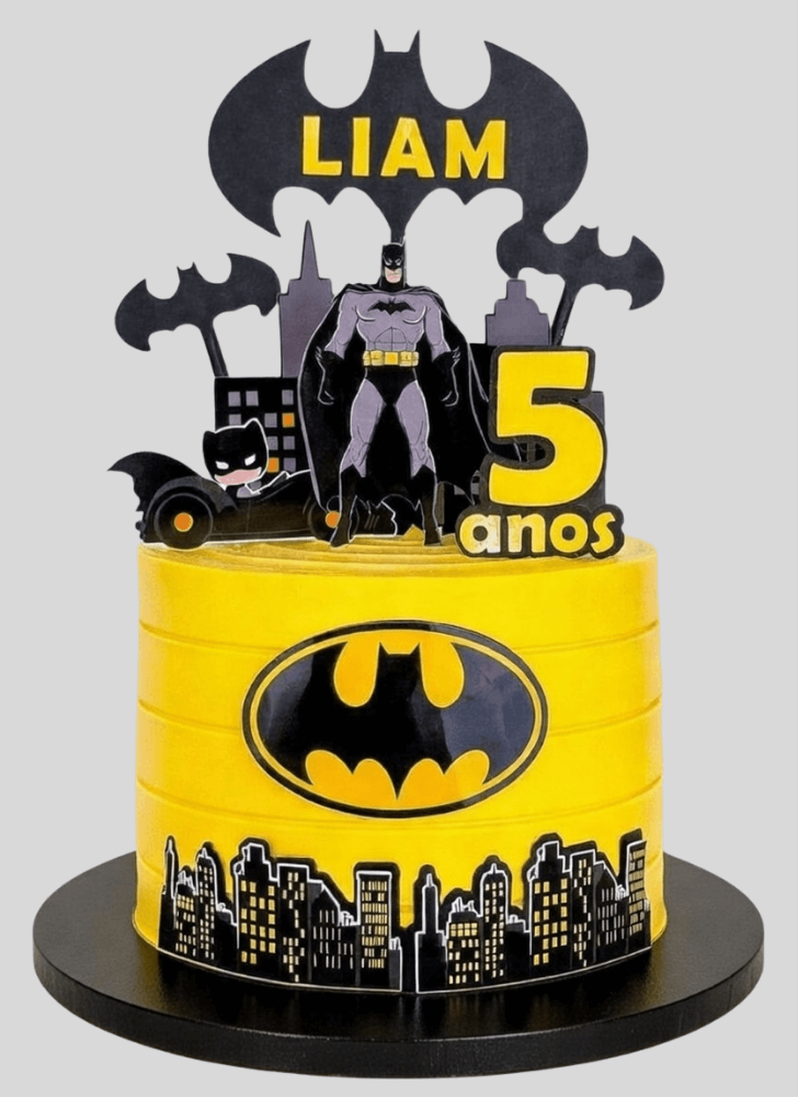 Beauteous Batman Cake