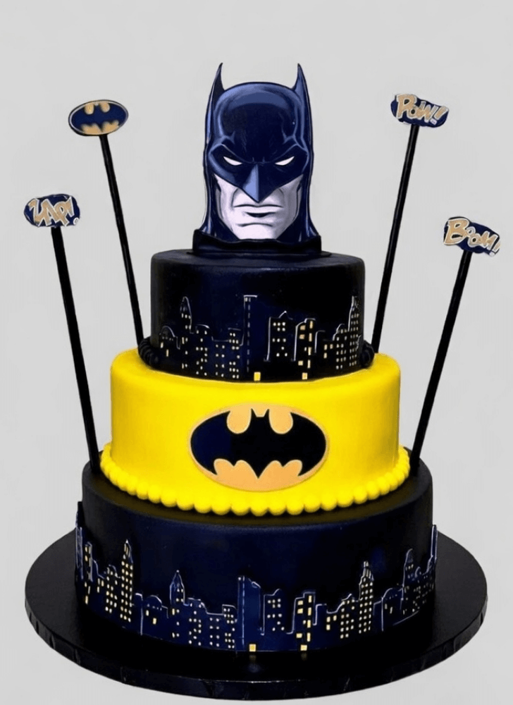 Bewitching Batman Cake