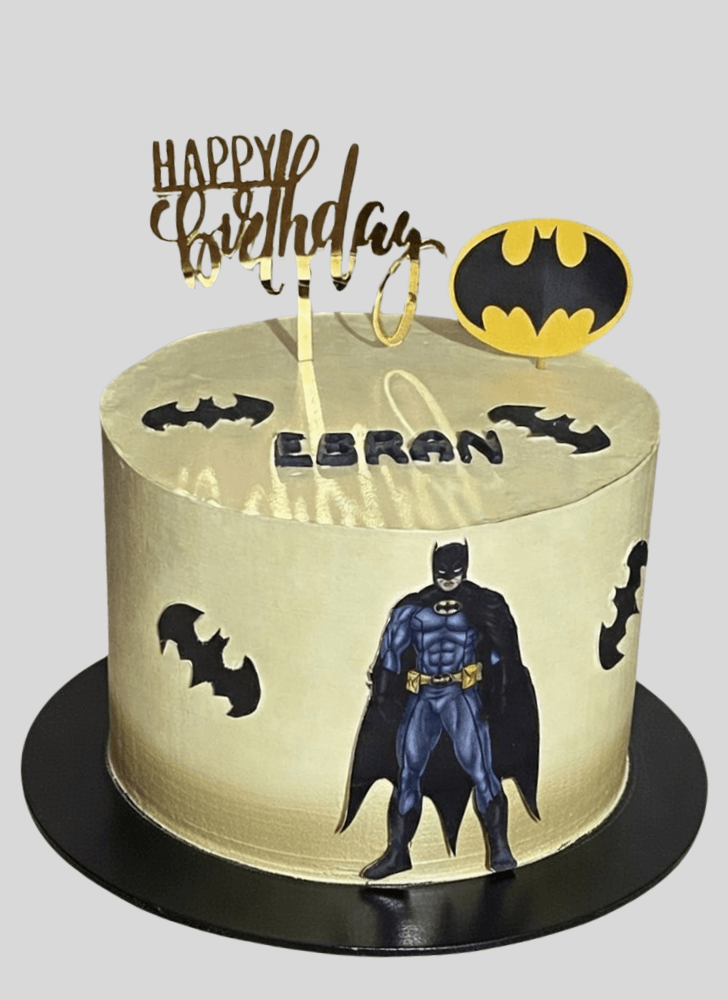 Captivating Batman Cake