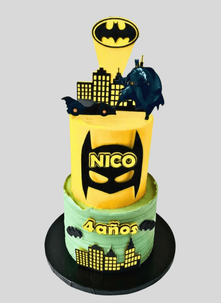 Charming Batman Cake