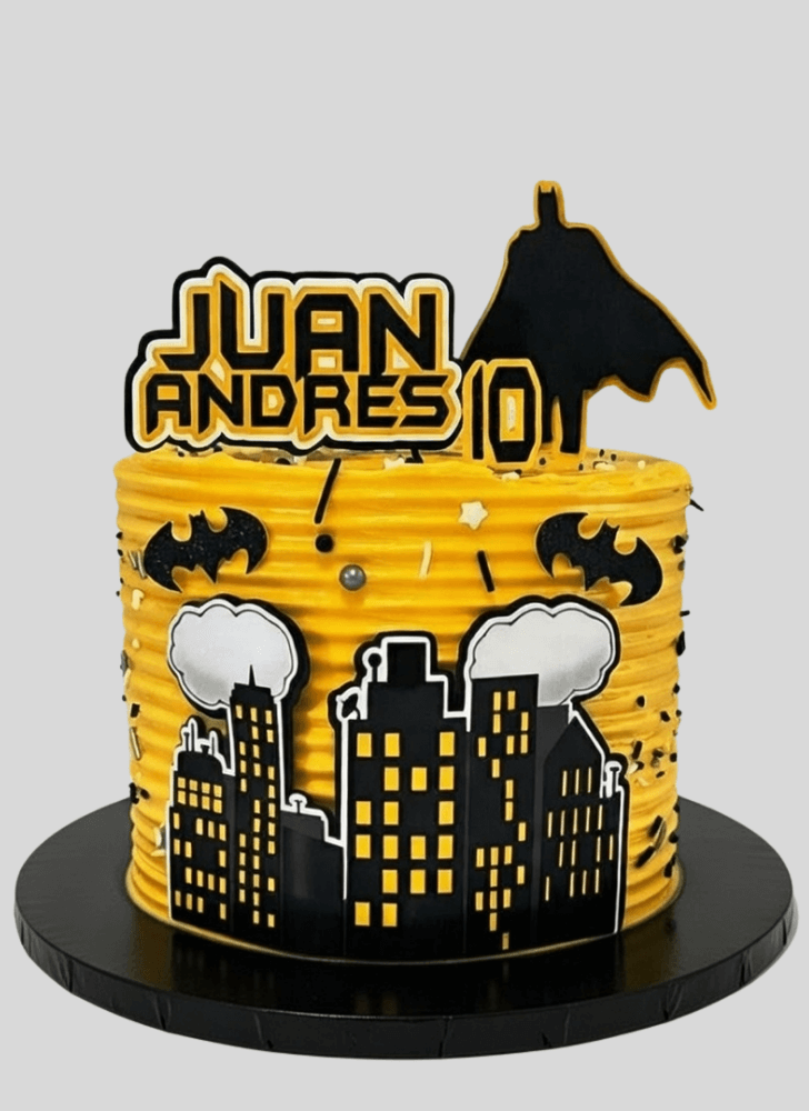 Classy Batman Cake