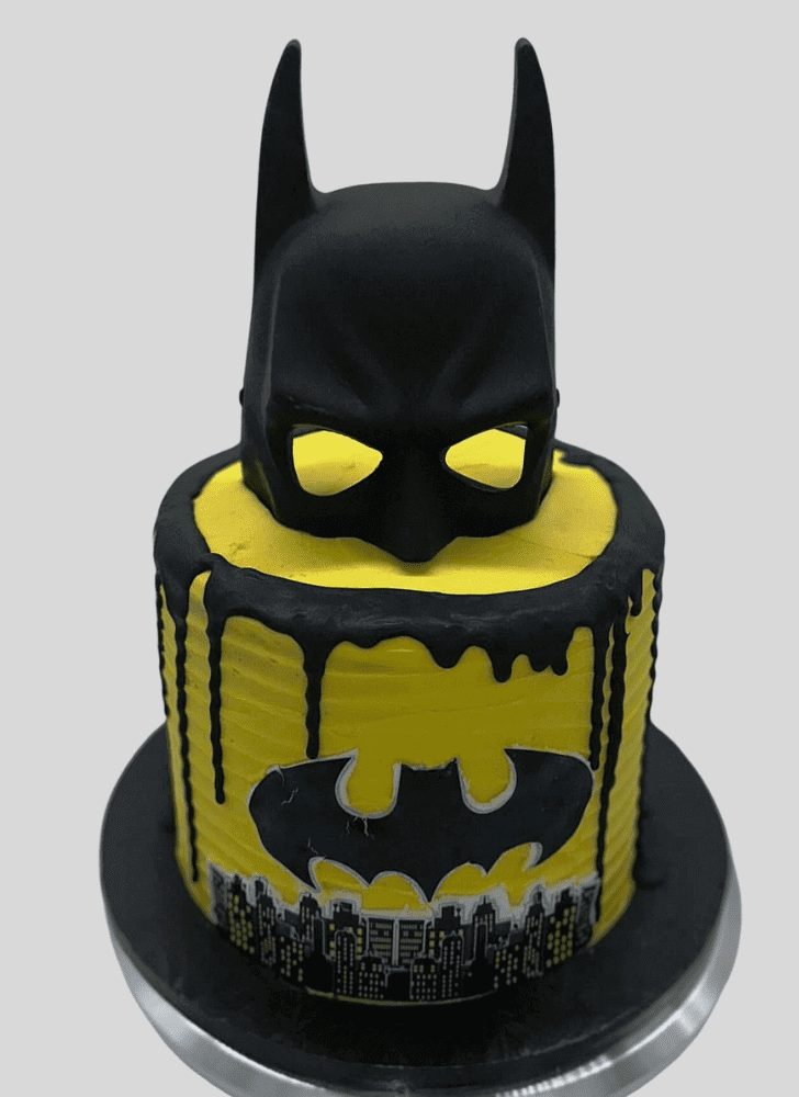 Delicate Batman Cake