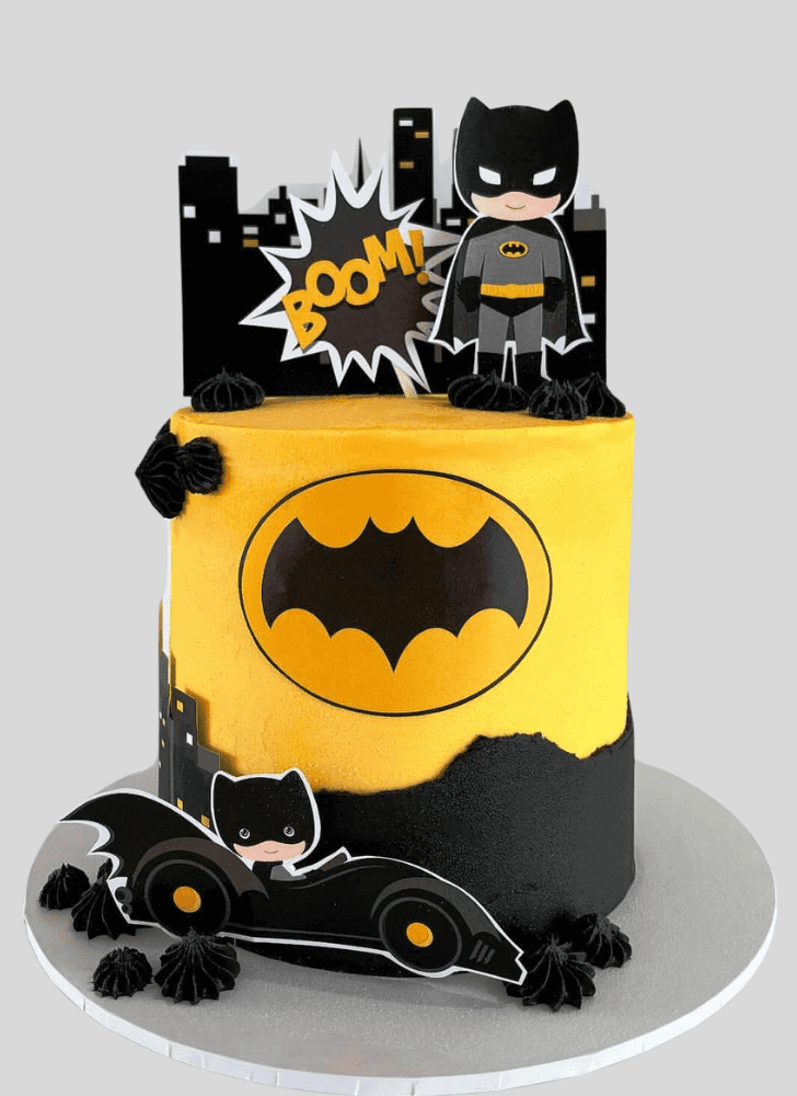 Delightful Batman Cake