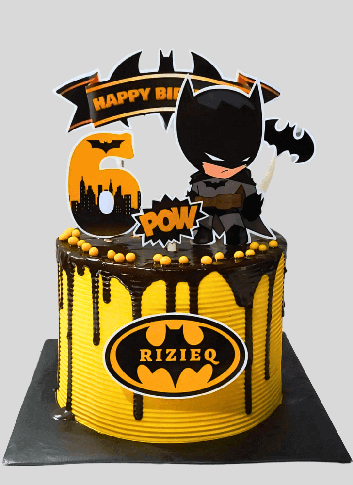 Enticing Batman Cake