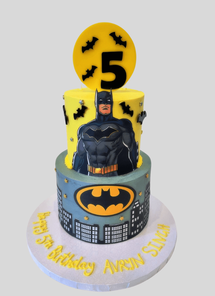 Exquisite Batman Cake