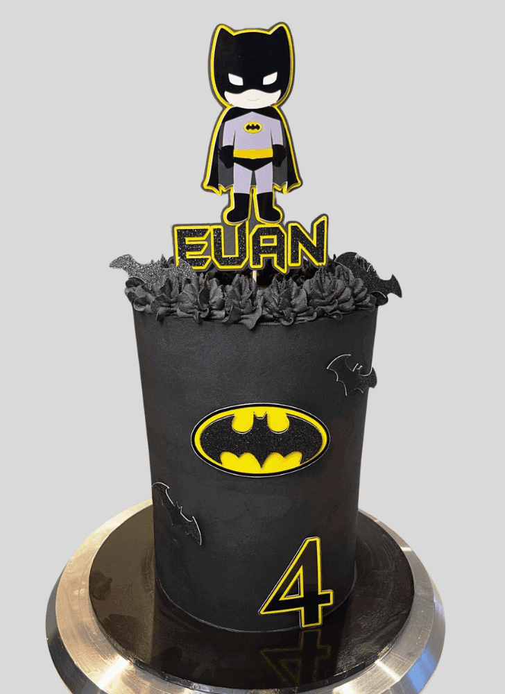 Fascinating Batman Cake