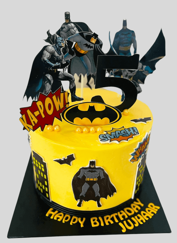 Fine Batman Cake