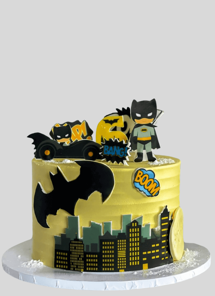 Good Looking Batman Cake