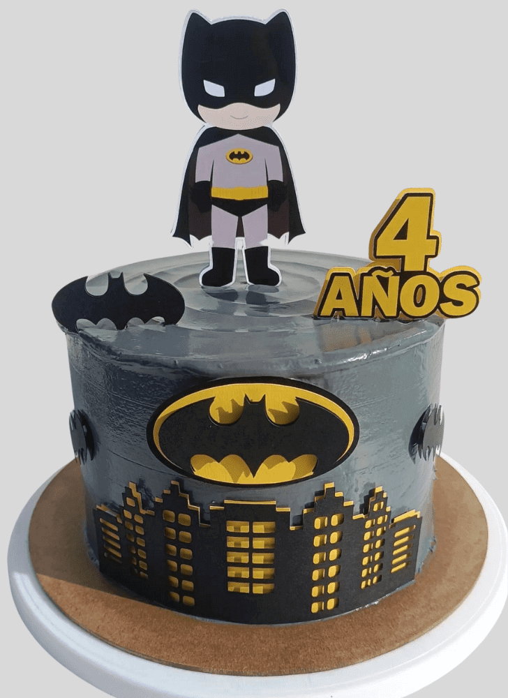 Handsome Batman Cake