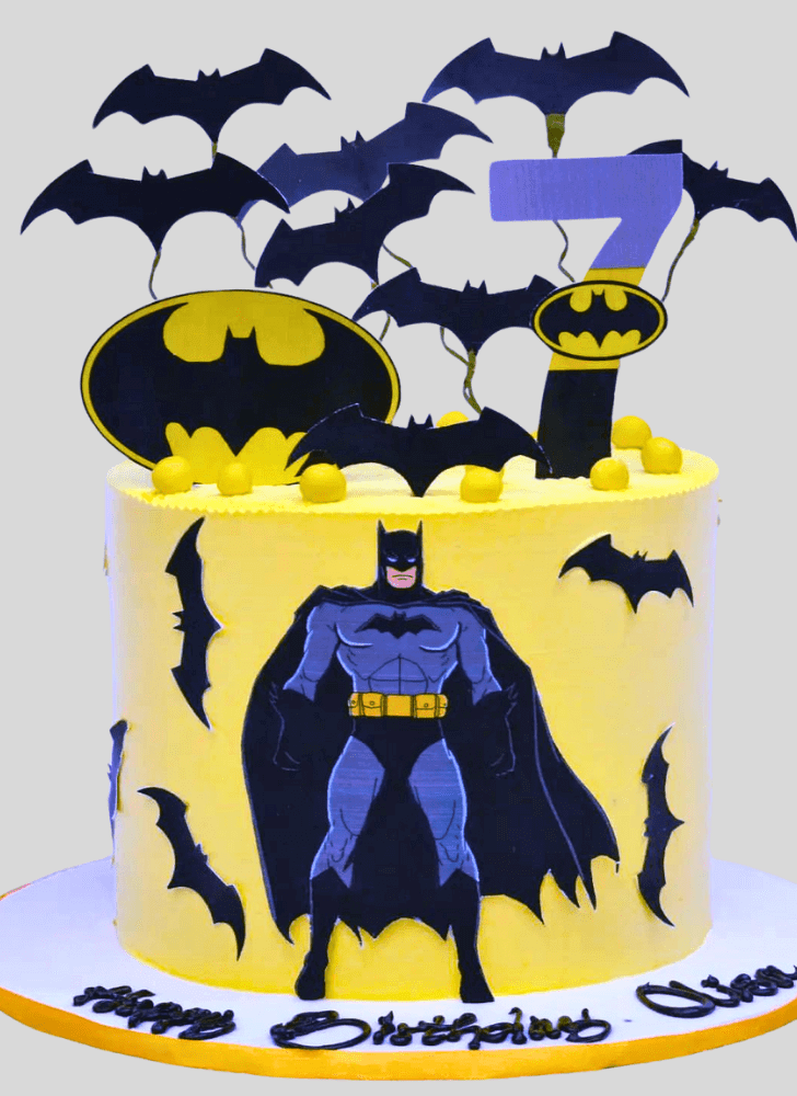 Marvelous Batman Cake