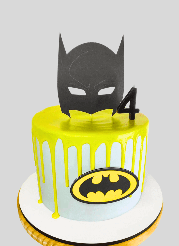 Refined Batman Cake