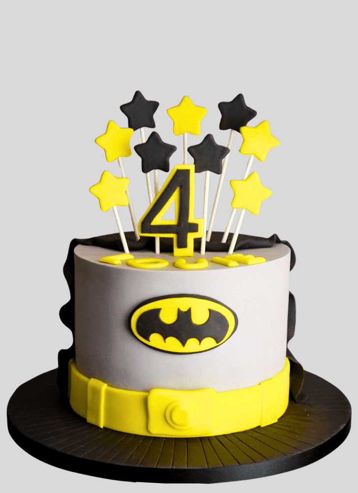 Wonderful Batman Cake Design