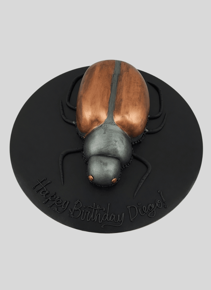 Beauteous Beetle Cake