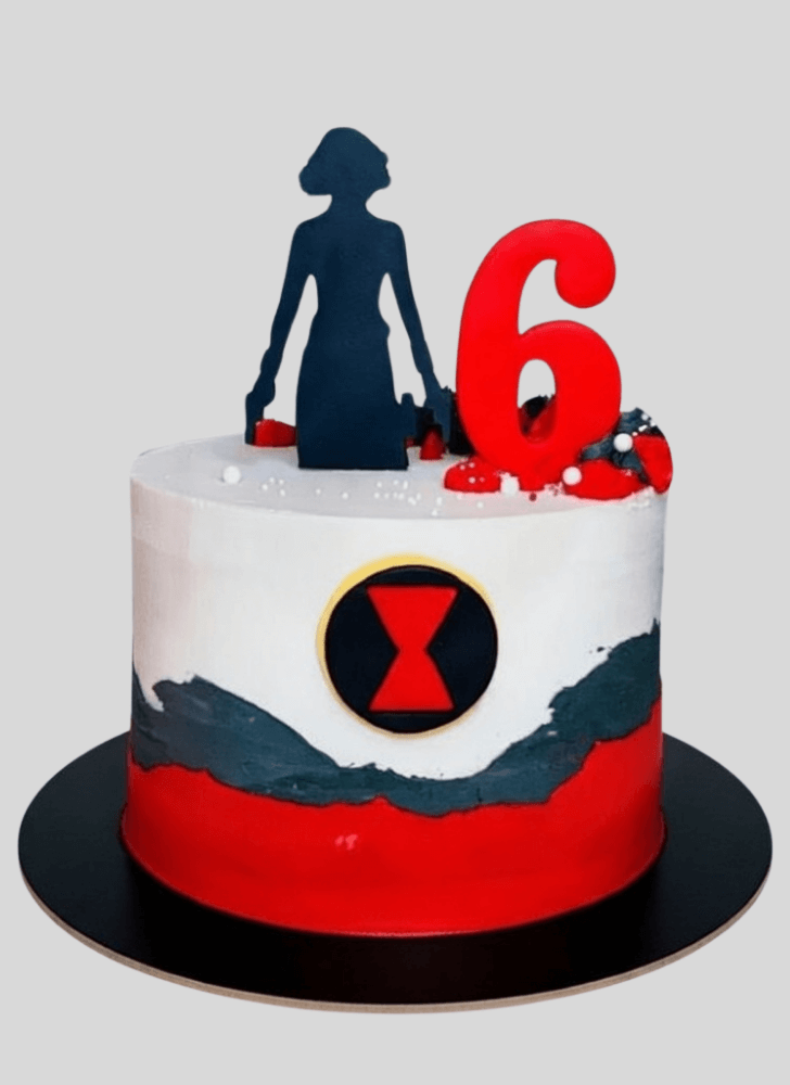 Appealing Black Widow Cake