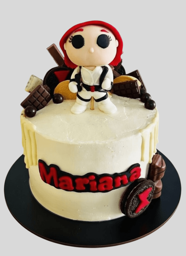 Bewitching Black Widow Cake