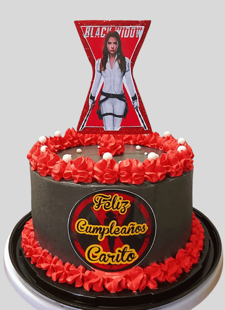 Nice Black Widow Cake