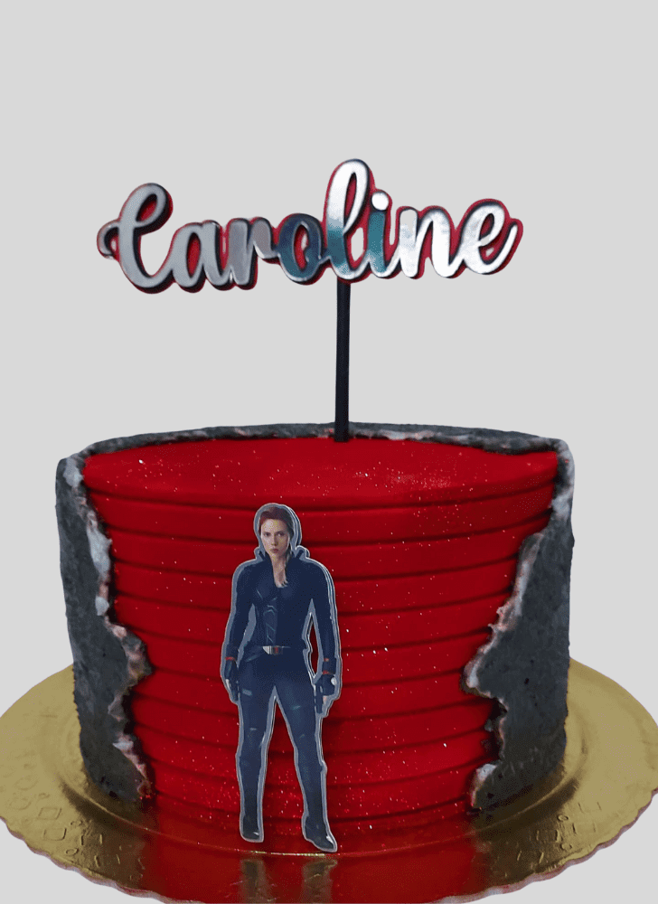 Ravishing Black Widow Cake