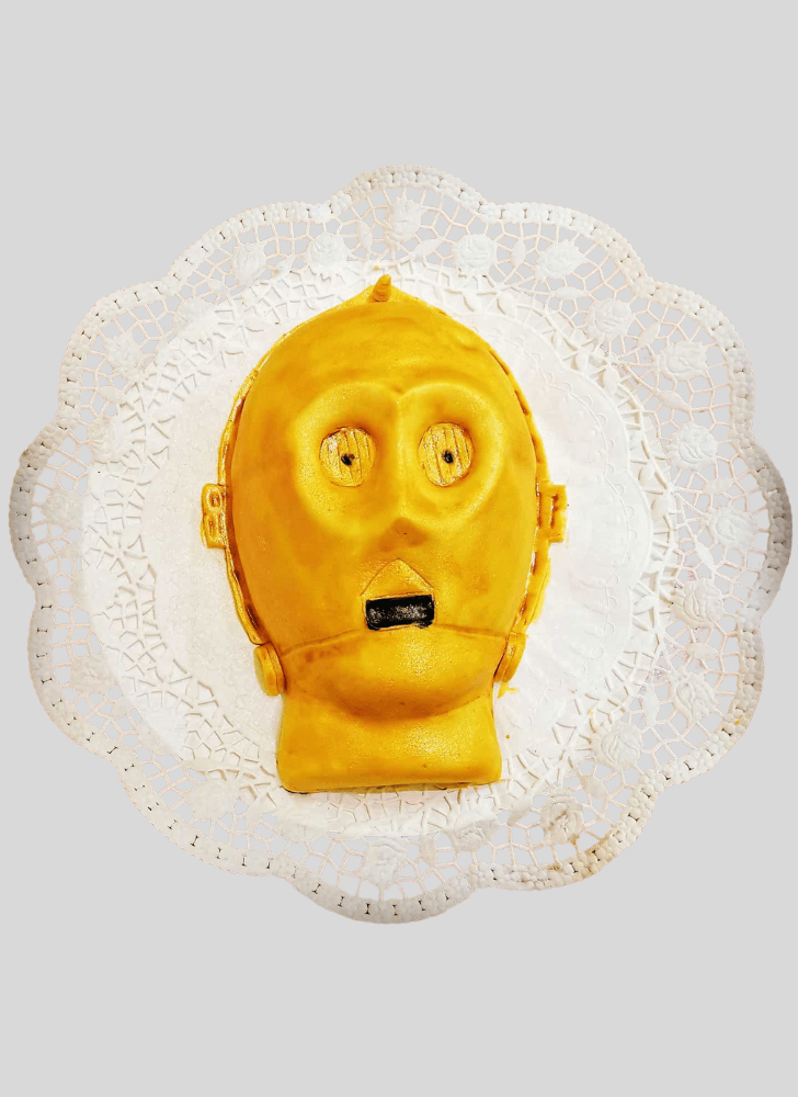 Alluring C-3PO Cake