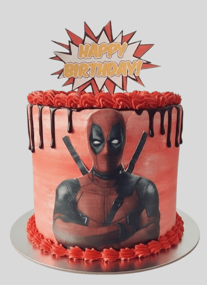 Bewitching Deadpool Cake