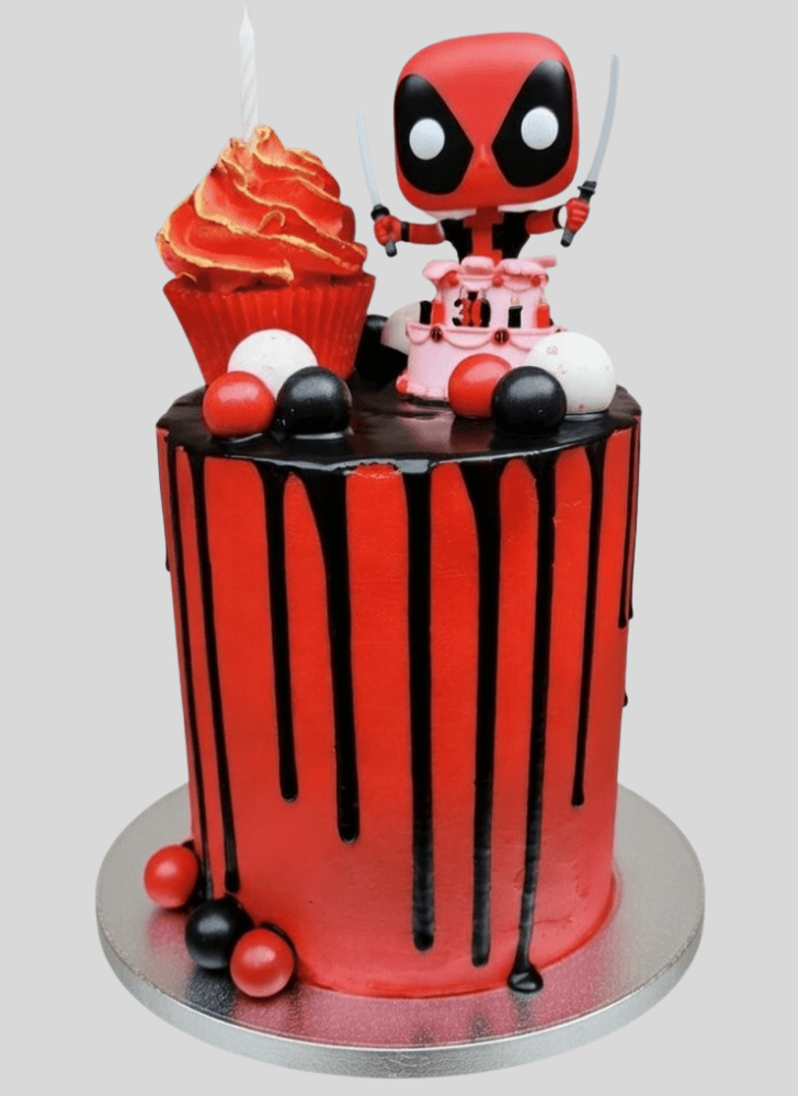 Ravishing Deadpool Cake