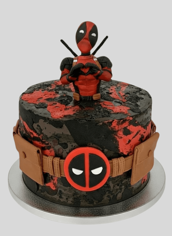Refined Deadpool Cake