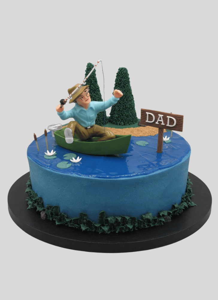 Adorable Fishing Cake