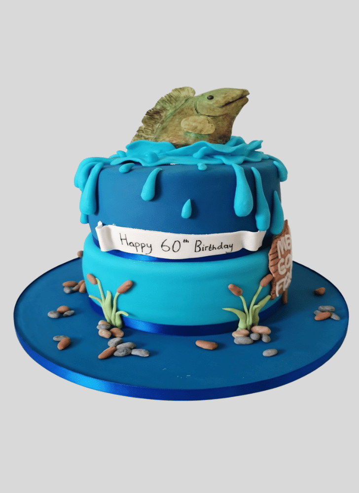 Alluring Fishing Cake