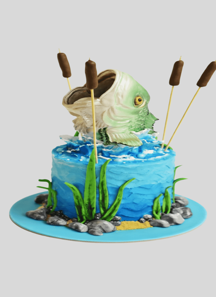 Charming Fishing Cake