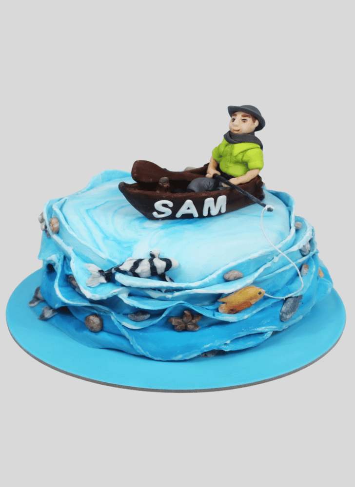 Classy Fishing Cake