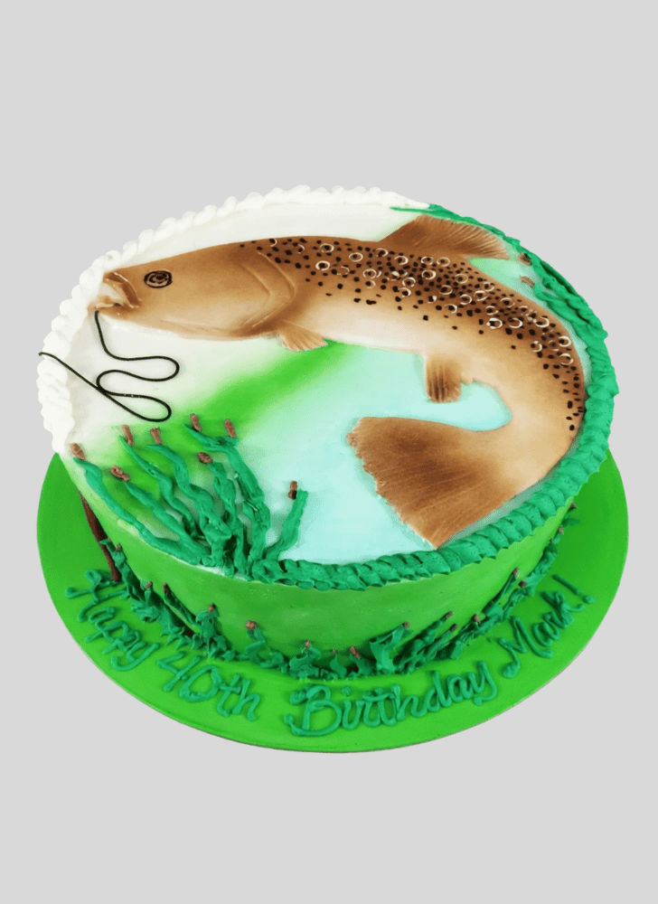 Comely Fishing Cake
