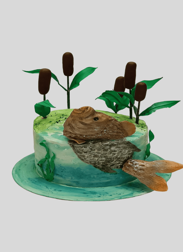 Cute Fishing Cake